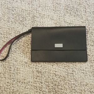 Kate Spade black and pink wristlet!